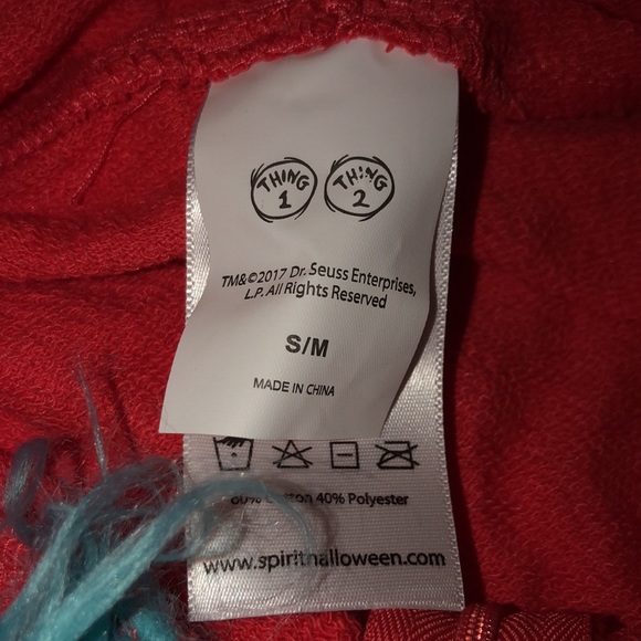 Dr. Seuss “Thing 2” Hooded Romper - Picture 2 of 4